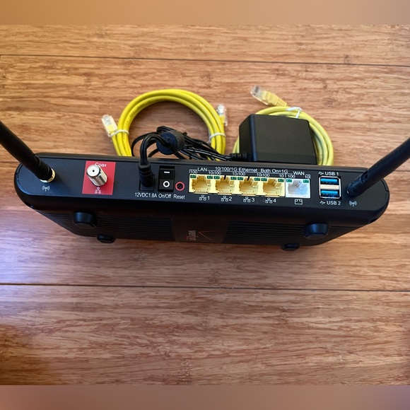 New VERIZON FIOS Actiontec Model MI424WR Rev I Gigabit Wireless Broadband Router - Picture 5 of 8